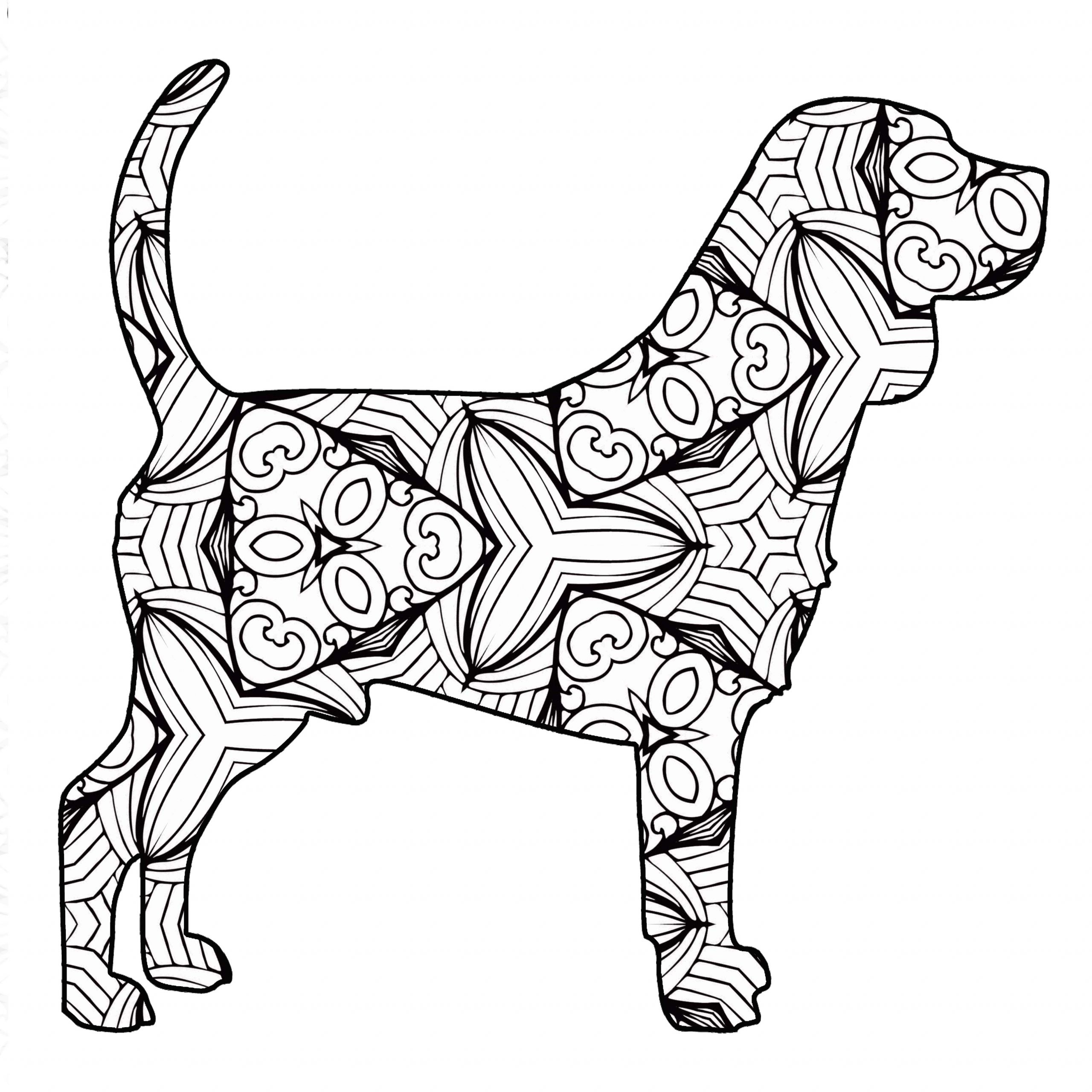 Free Printable Coloring Pages Animals
 30 Free Coloring Pages A Geometric Animal Coloring