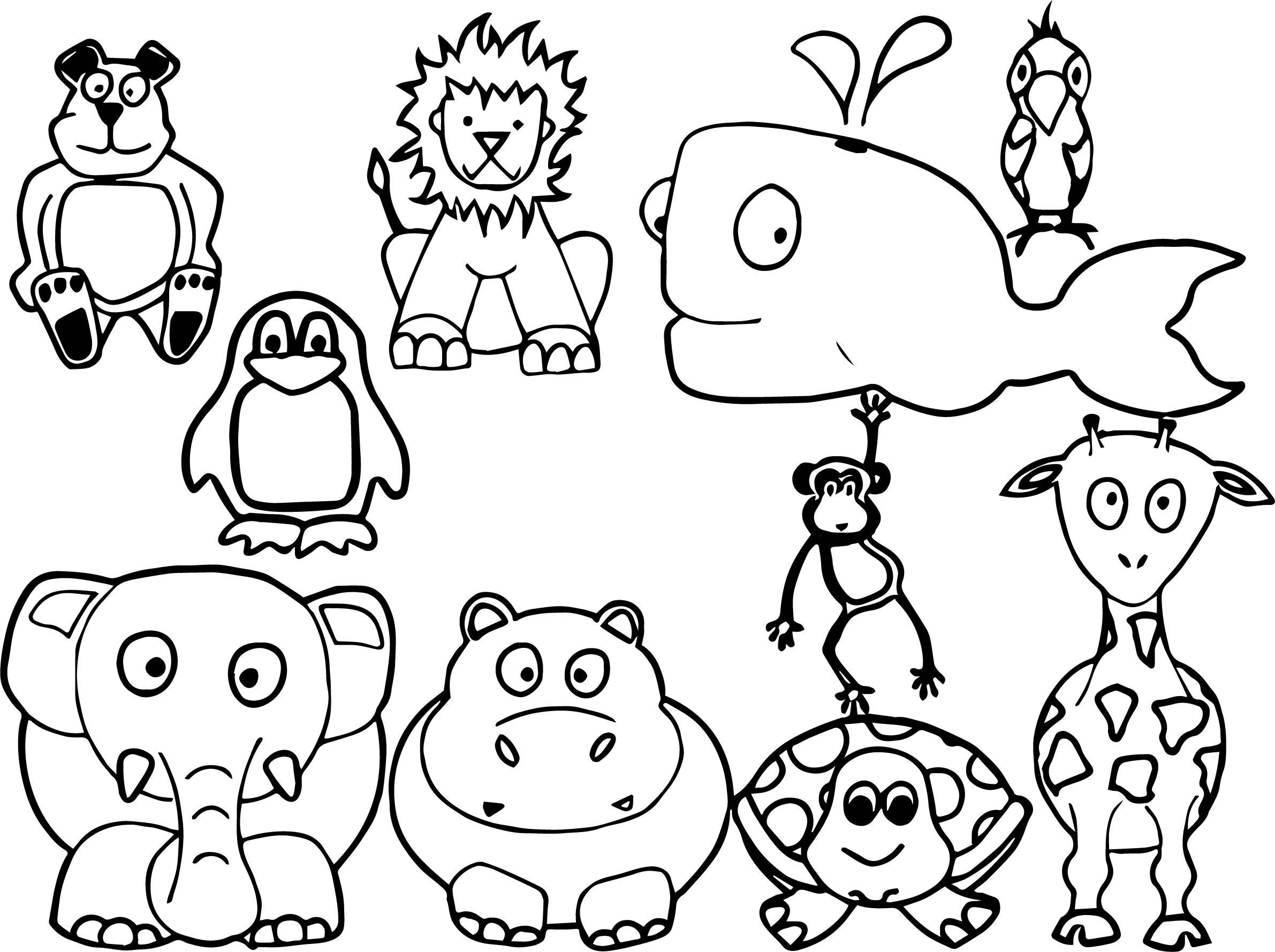Free Printable Coloring Pages Animals
 Animal Coloring Pages Best Coloring Pages For Kids