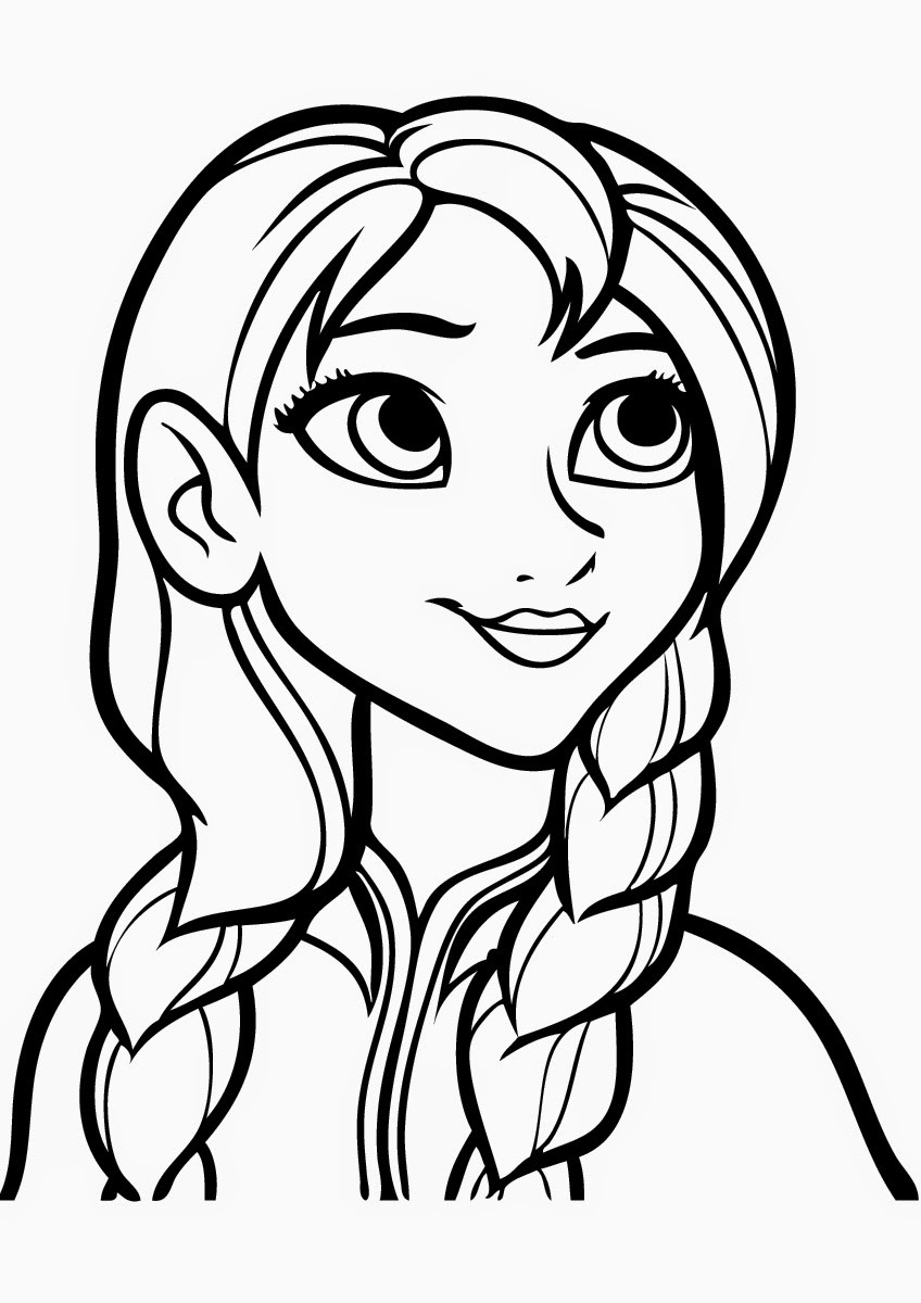 Free Printable Coloring Pages For Girls
 Free Printable Frozen Coloring Pages for Kids Best