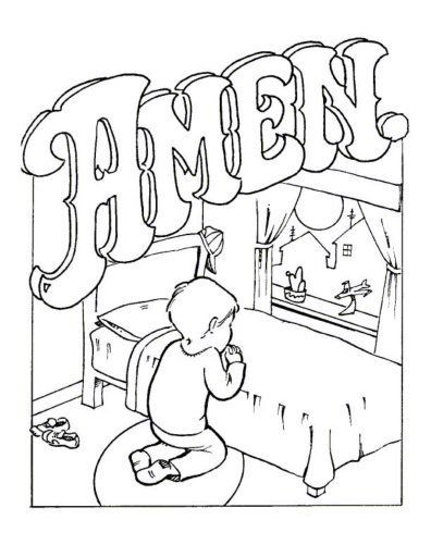 Free Printable Coloring Pages On Prayer
 Children s prayer activities This is a wonderful printable
