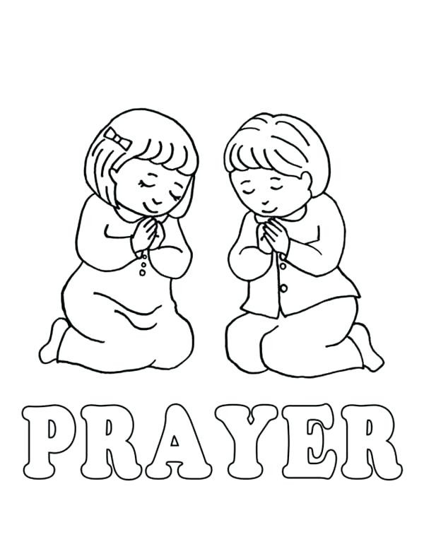 Free Printable Coloring Pages On Prayer
 People Praying Coloring Pages at GetColorings