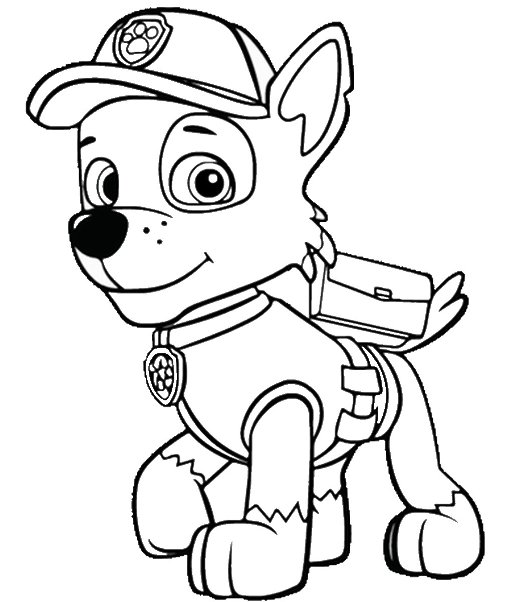 Free Printable Coloring Sheets
 Paw Patrol Coloring Pages Best Coloring Pages For Kids