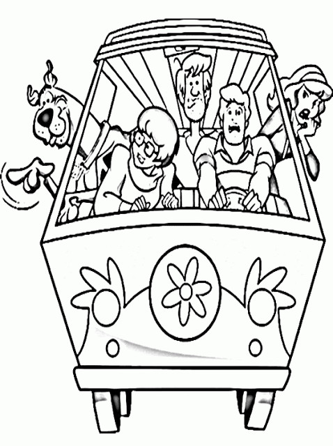 Free Printable Coloring Sheets
 Kids Page Printable Scooby Doo Coloring Pages