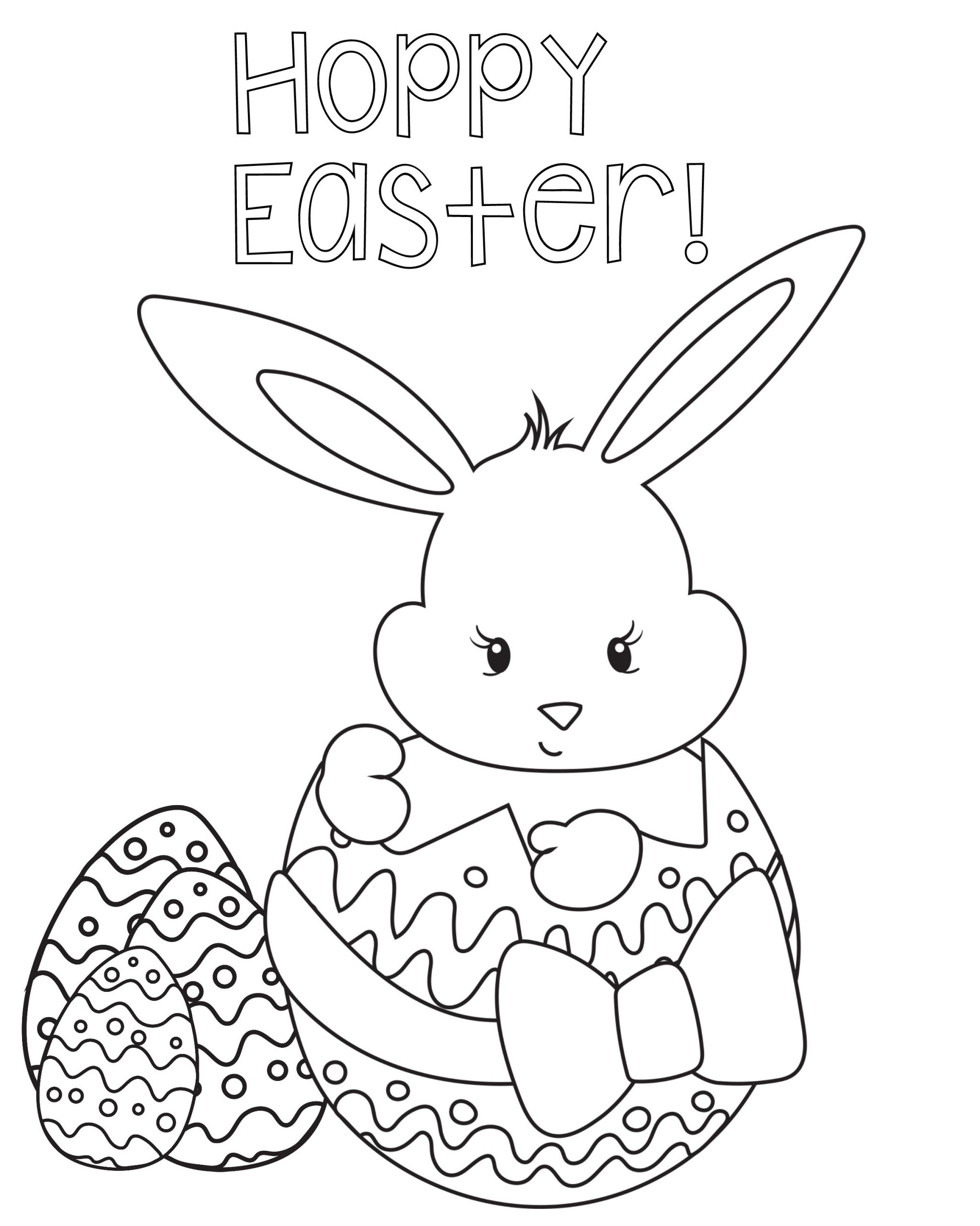 Free Printable Easter Coloring Pages
 Easter Coloring Pages for Kids Crazy Little Projects