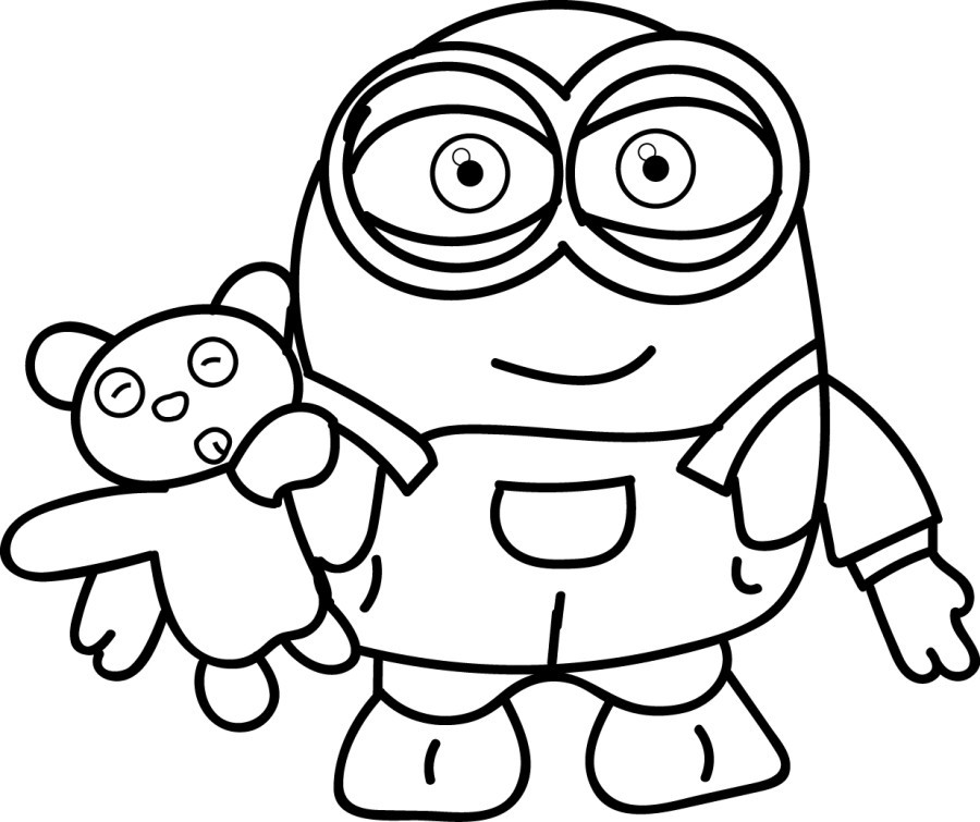 Free Printable Minions Coloring Pages
 Minion Coloring Pages Coloring Pages