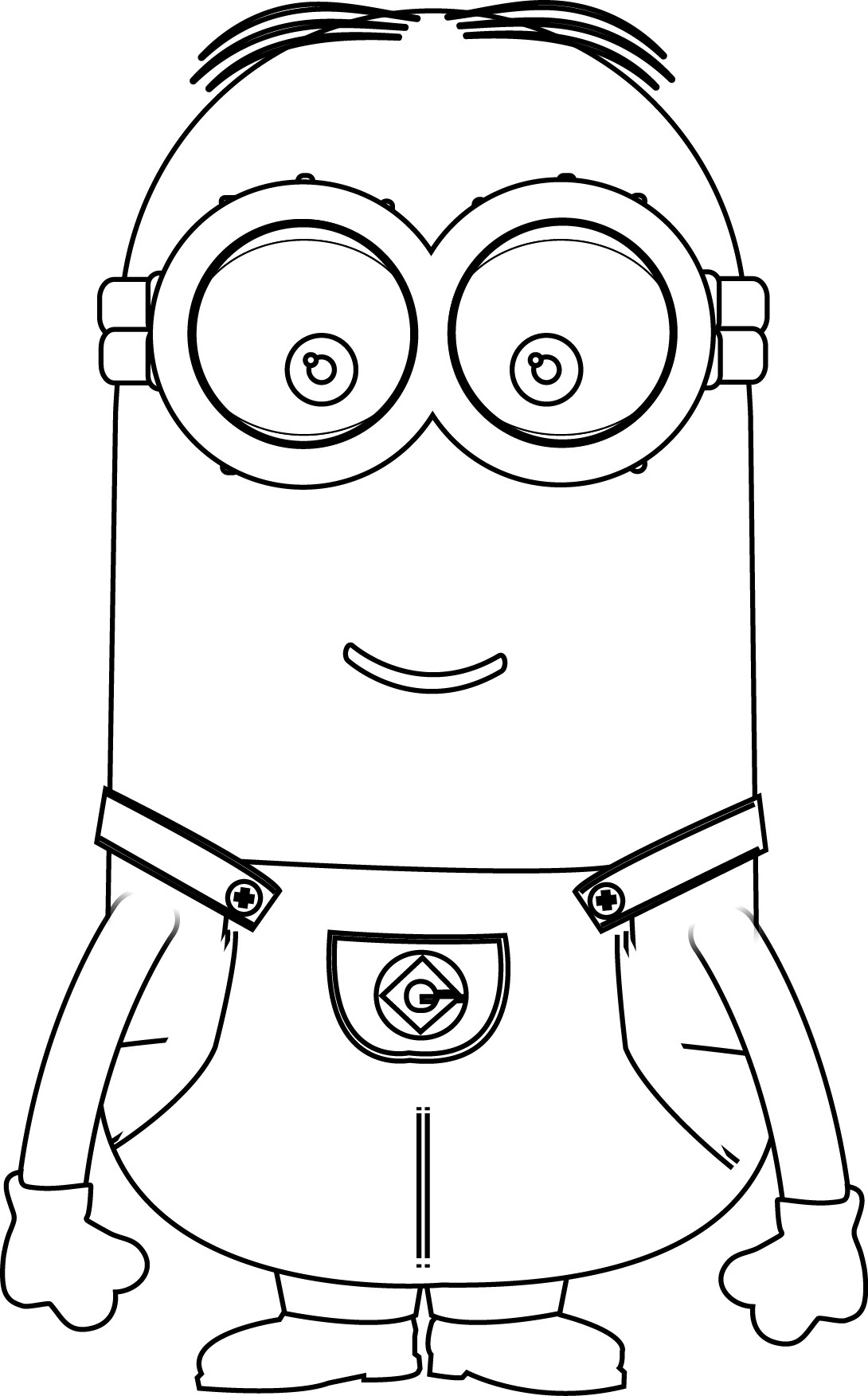 Free Printable Minions Coloring Pages
 Coloring Minions