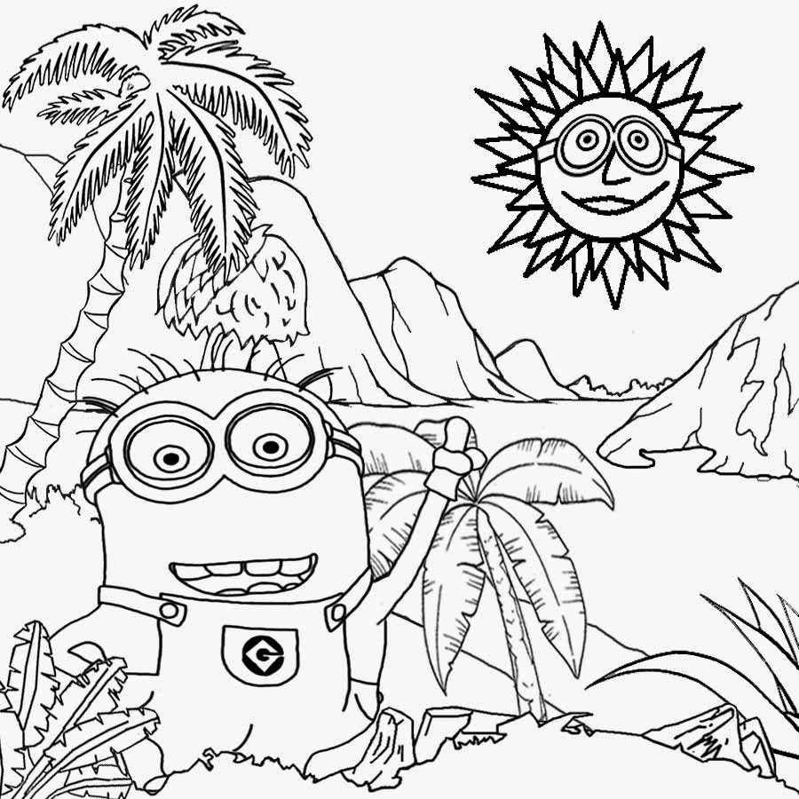 Free Printable Minions Coloring Pages
 Free Coloring Pages Printable To Color Kids