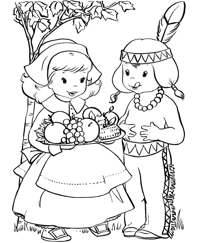 Free Printable Thanksgiving Coloring Pages
 Free Printable Thanksgiving Coloring Pages For Kids