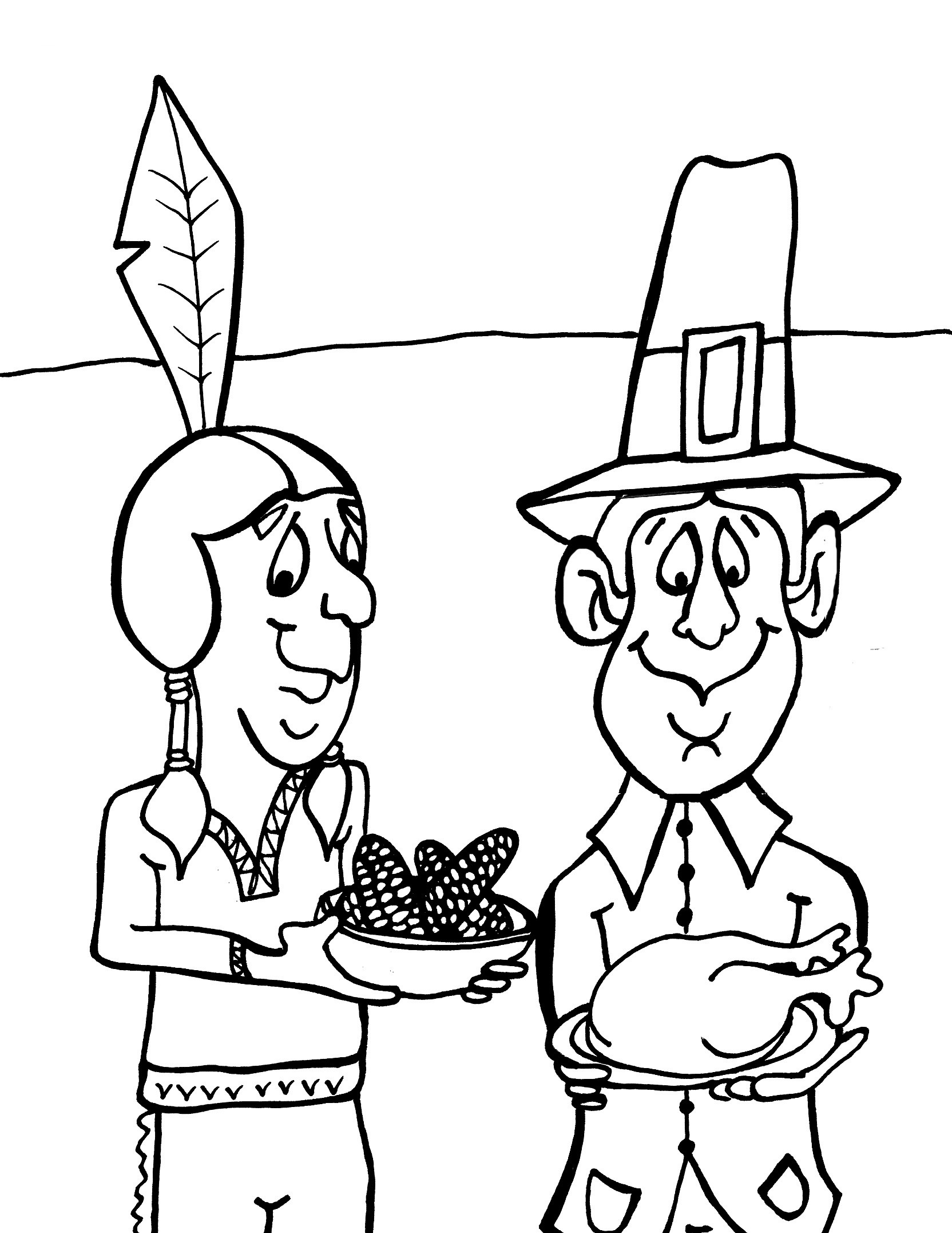 Free Printable Thanksgiving Coloring Pages
 Free Printable Thanksgiving Coloring Pages For Kids