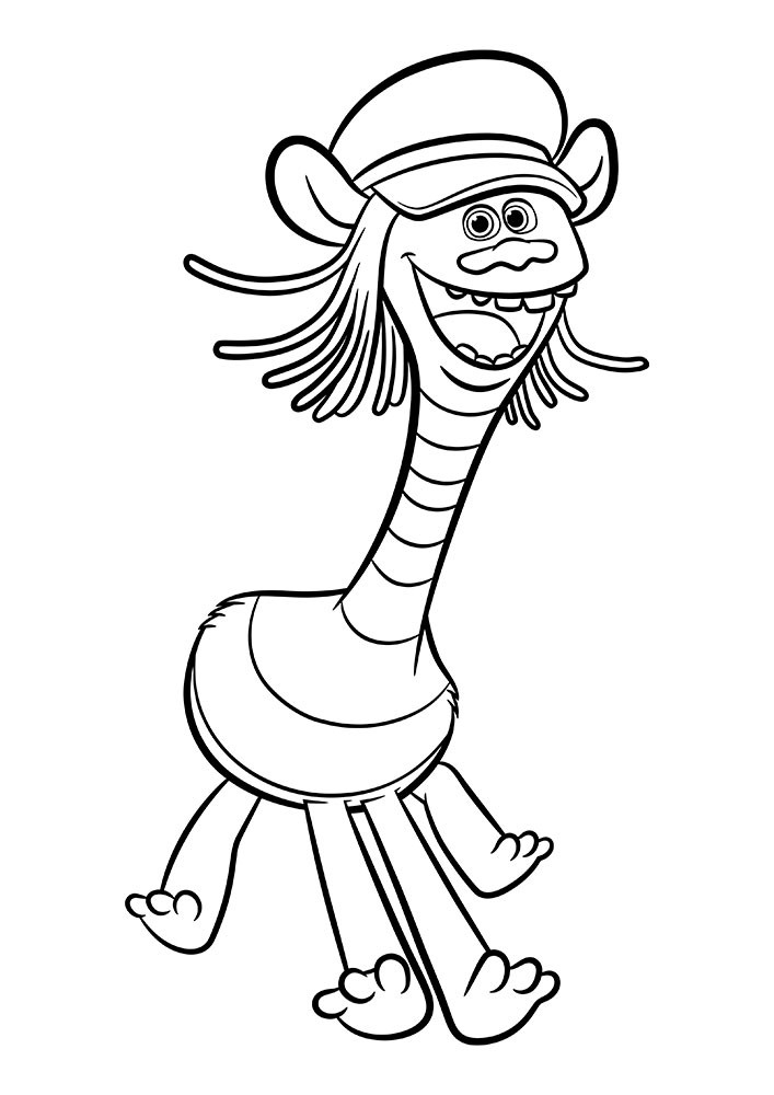 Free Printable Trolls Coloring Pages
 Trolls Coloring pages