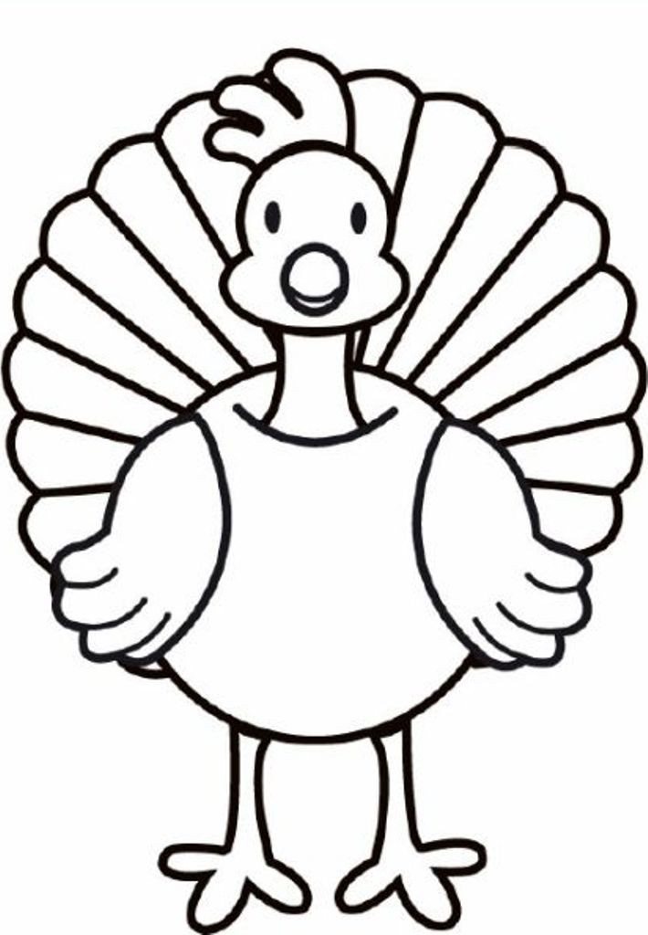 Free Printable Turkey Coloring Pages
 16 Free Thanksgiving Coloring Pages for Kids& Toddlers