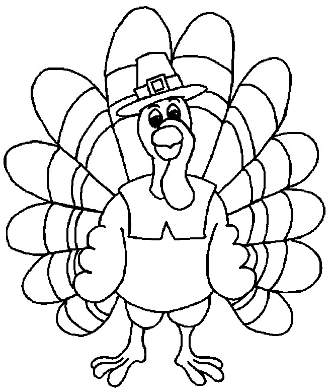 Free Printable Turkey Coloring Pages
 Thanksgiving Coloring Pages