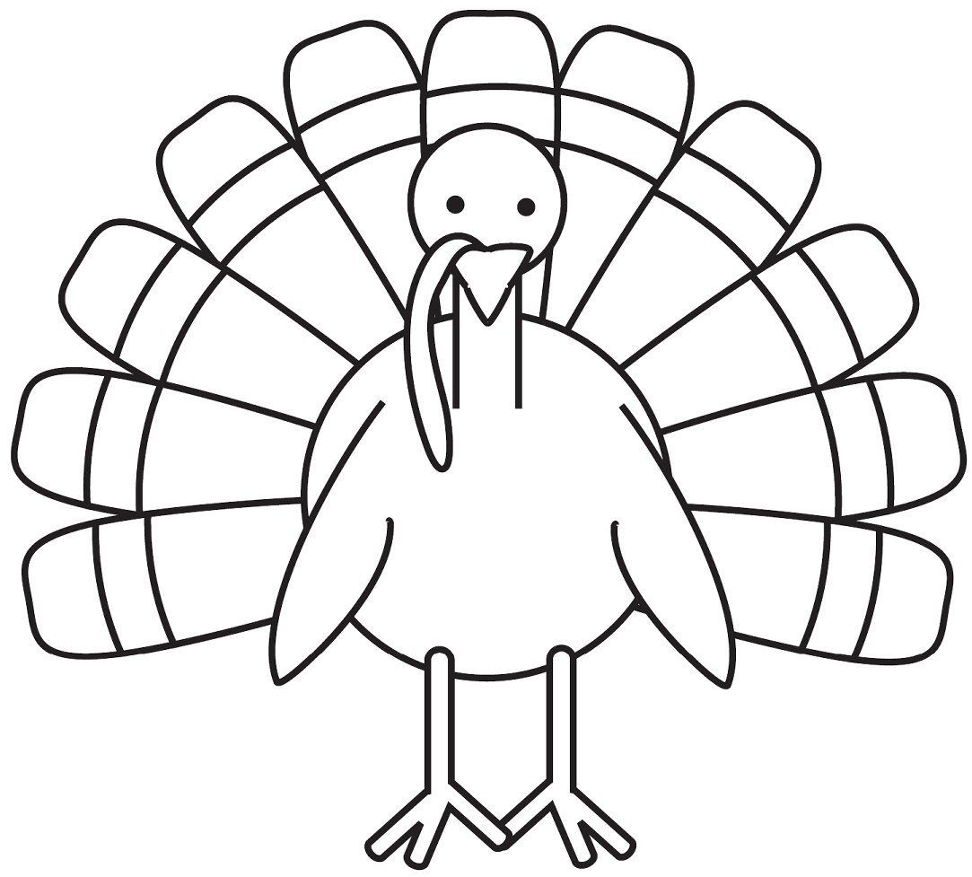 Free Printable Turkey Coloring Pages
 turkey coloring page Free