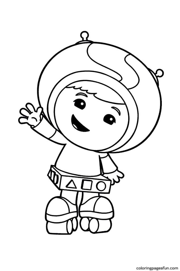 Free Toddler Coloring Pages
 Free Printable Team Umizoomi Coloring Pages For Kids