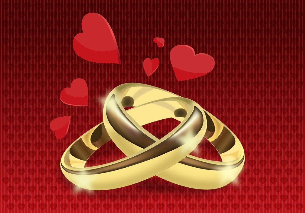 Free Wedding Rings
 Wedding Rings Vector Vector Art & Graphics