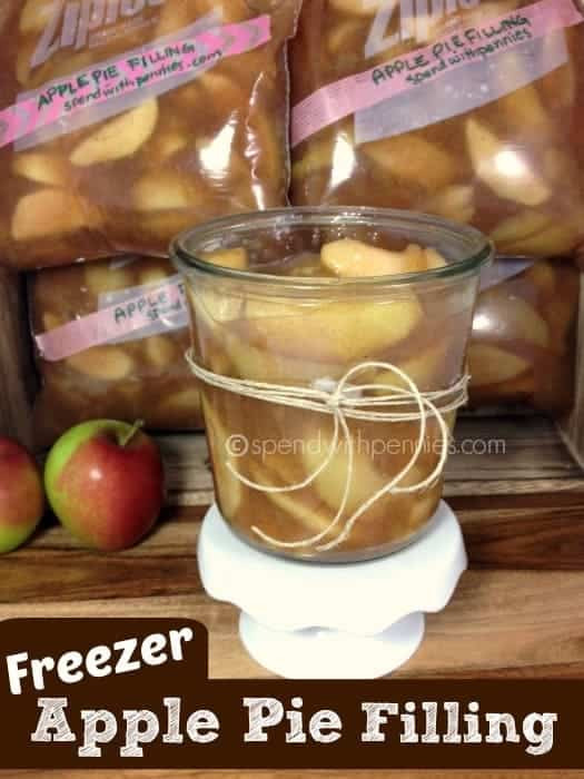 Freezer Apple Pie
 Freezer Apple Pie Filling 4 5 Pies Spend With Pennies