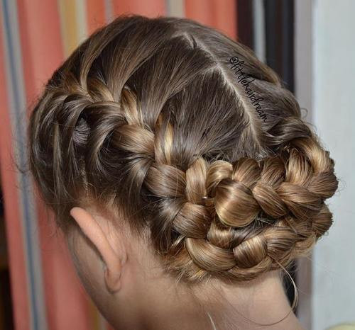 French Braid Updo Hairstyles
 40 Two French Braid Hairstyles for Your Perfect Looks