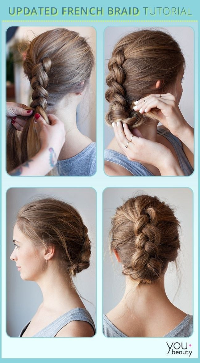 French Braid Updo Hairstyles
 19 Fabulous Braided Updo Hairstyles With Tutorials
