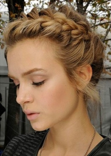 French Braid Updo Hairstyles
 French Braid Hairstyles Weekly