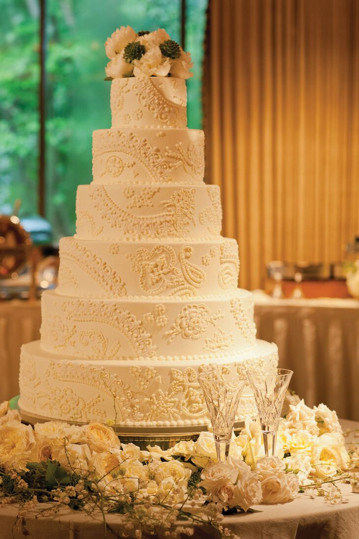 French Wedding Cakes
 French Lace Style Wedding Cake
