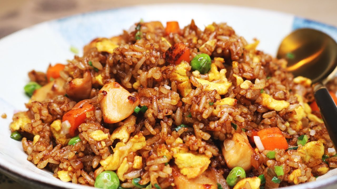 Fried Rice Sauce
 BETTER THAN TAKEOUT AND EASY Chinese Chicken Fried Rice