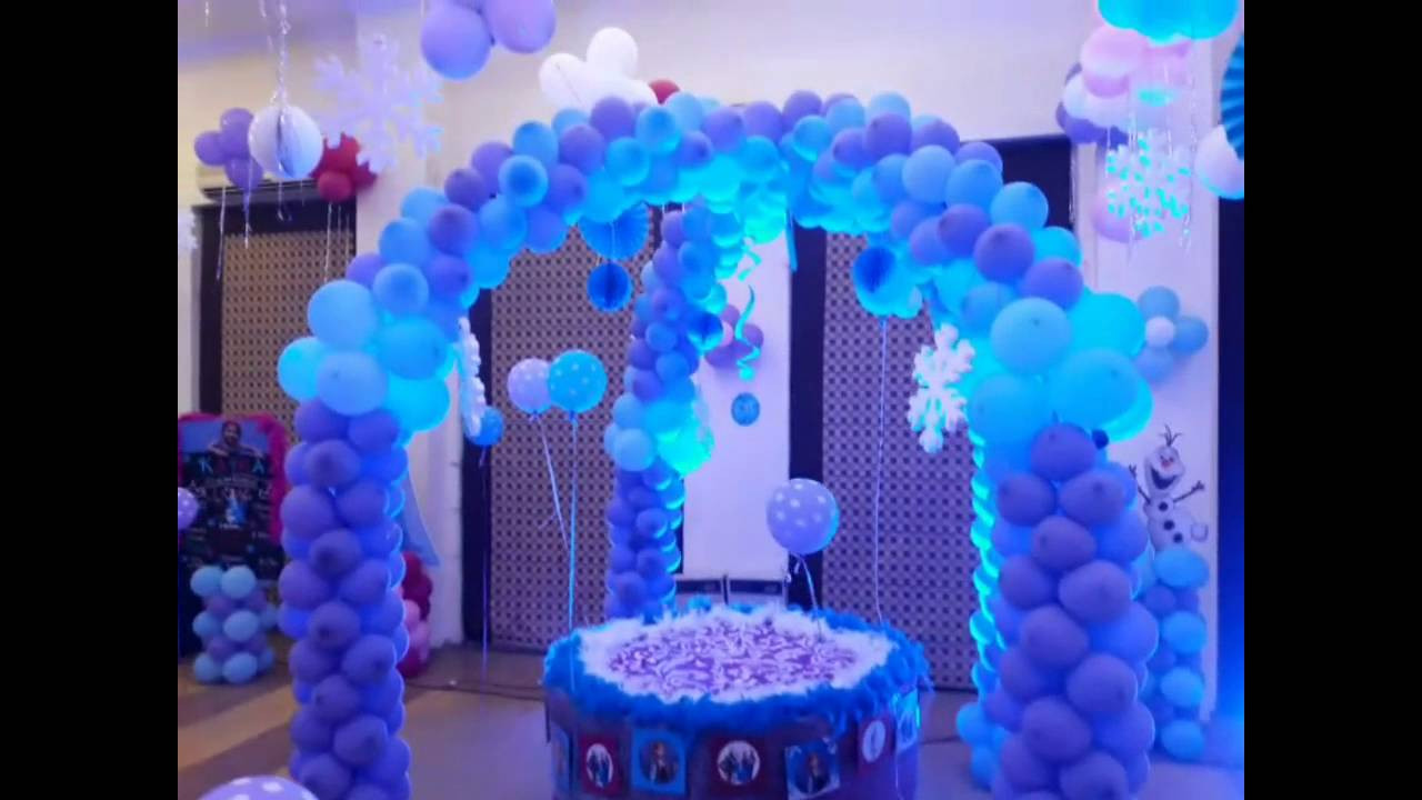 Frozen Birthday Party Theme
 Frozen Theme Birthday Party