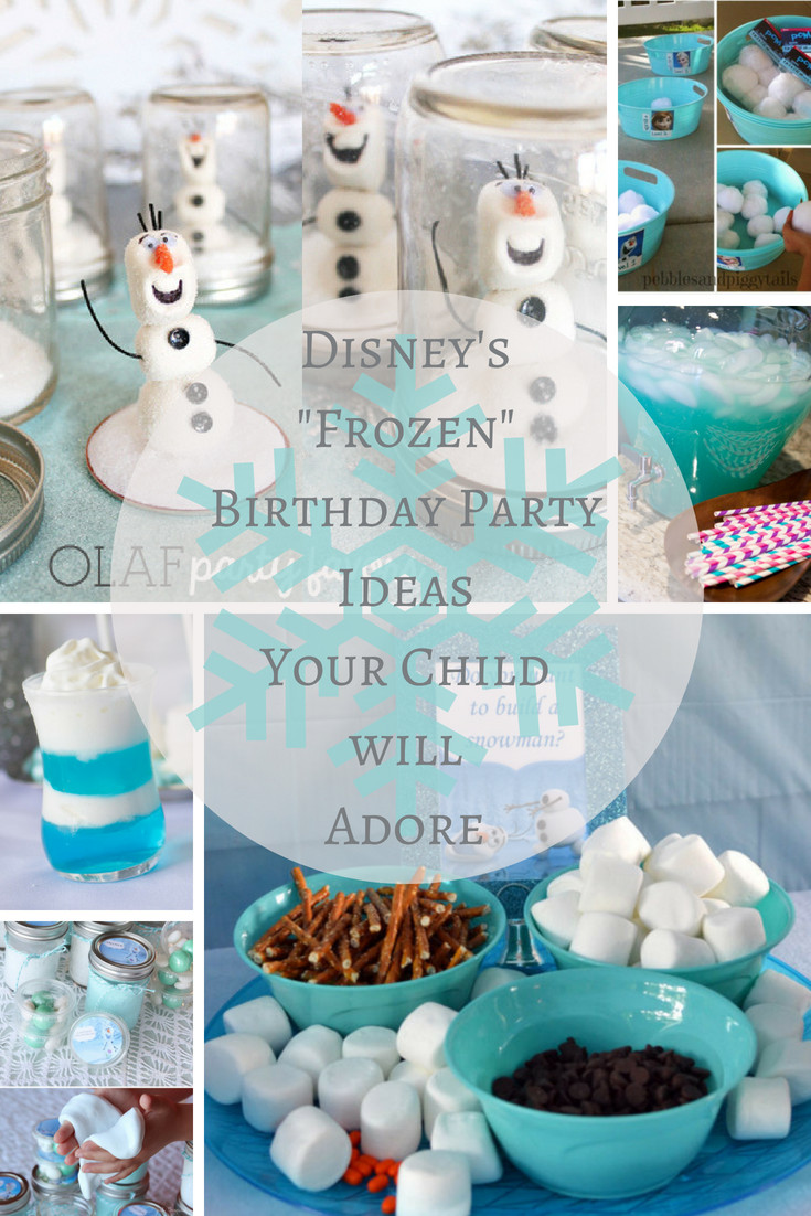 Frozen Birthday Party Theme
 Disney s "Frozen" Birthday Party Ideas your Child will Adore