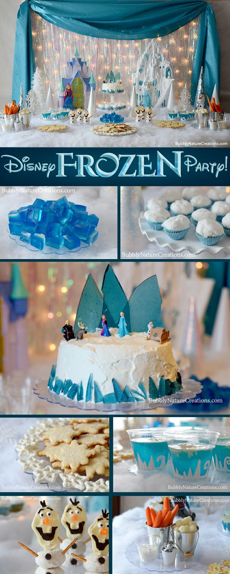 Frozen Birthday Party Theme
 Disney Frozen Birthday Party Theme