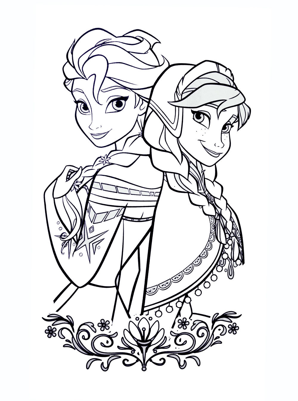 Frozen Coloring Pages For Toddlers
 Frozen free to color for kids Frozen Kids Coloring Pages
