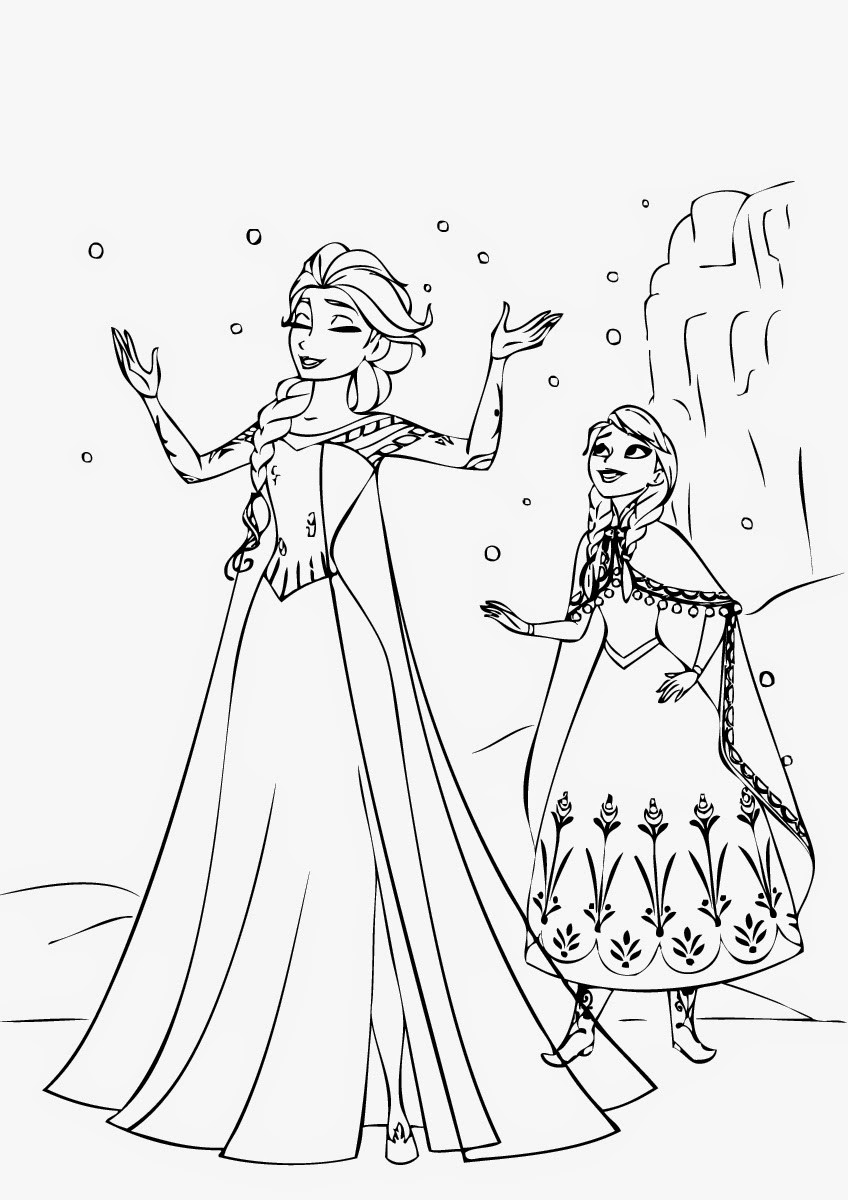 Frozen Coloring Pages Free Printable
 September 2014 Instant Knowledge