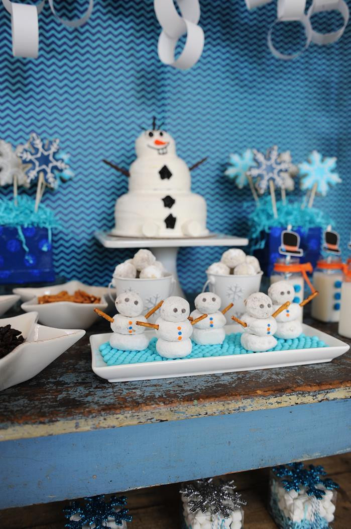 Frozen Decorations For Birthday Party
 Kara s Party Ideas Disney s Frozen Birthday Party Ideas