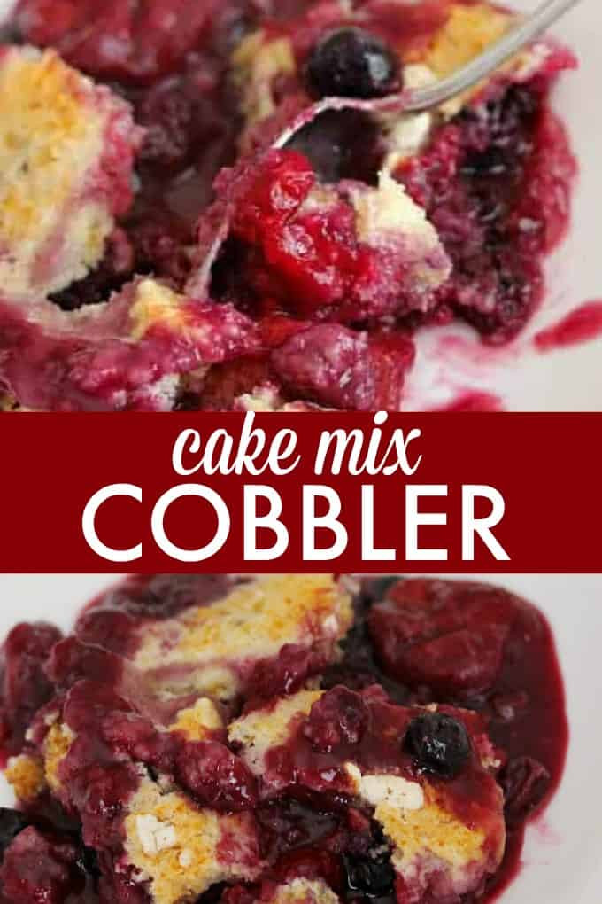 Fruit Cobbler With Cake Mix
 Cake Mix Cobbler Simply Stacie