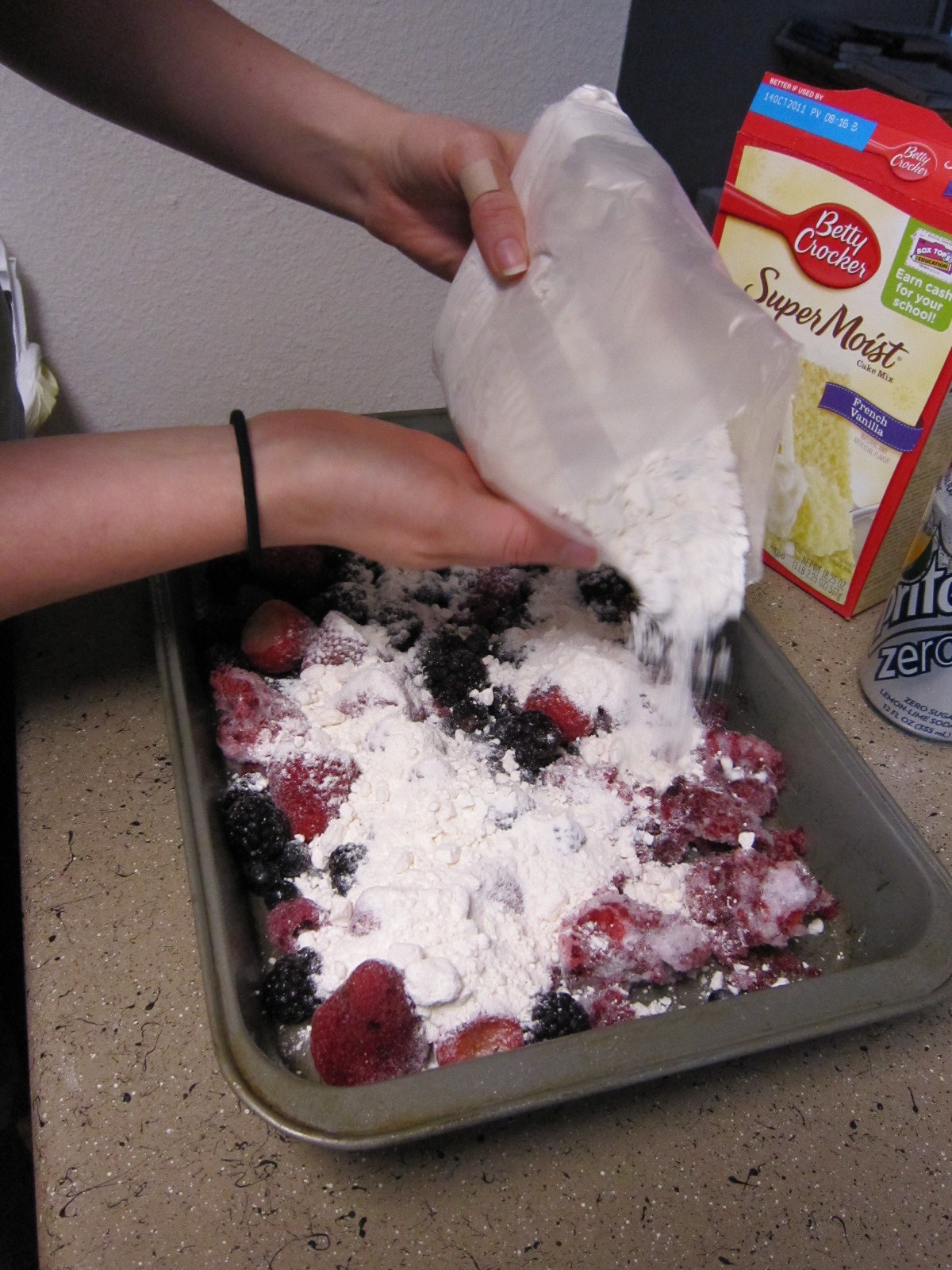 Fruit Cobbler With Cake Mix
 Living a Changed Life Recipe Review Berry Cobbler