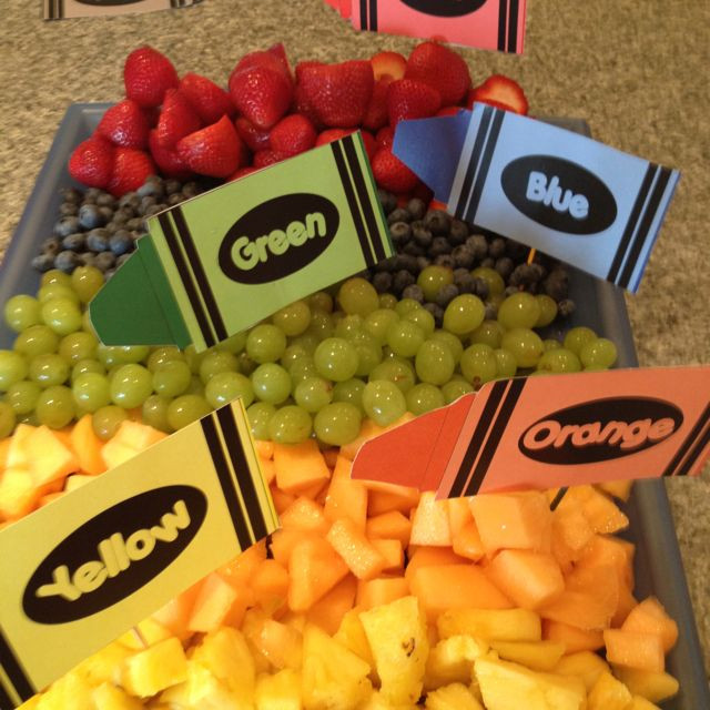 Fruit Tray Ideas For Graduation Party
 Fruit tray for a kindergarten teacher t shower