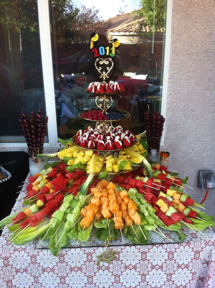Fruit Tray Ideas For Graduation Party
 Cold and Beautiful Fresh Fruit For a Graduation Party