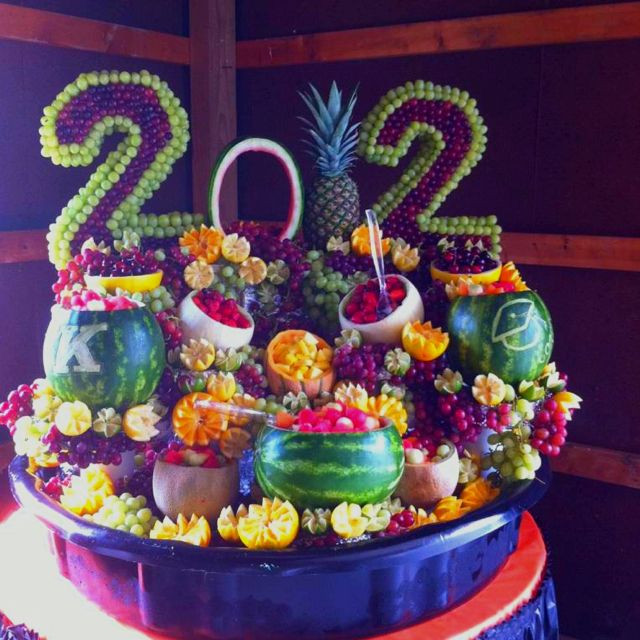 Fruit Tray Ideas For Graduation Party
 An amazing fruit display for graduation in 2019