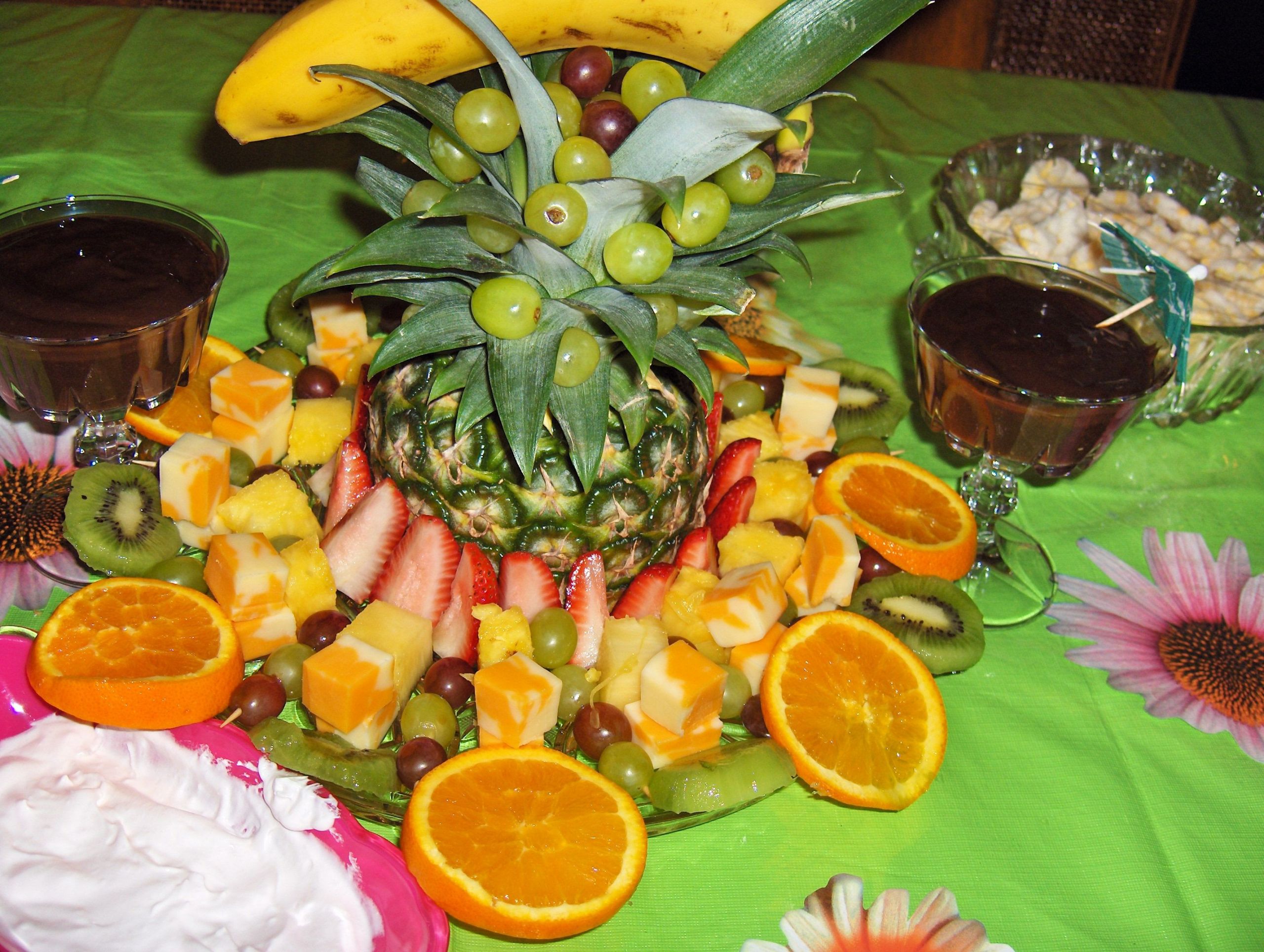 Fruit Tray Ideas For Graduation Party
 Tropical Graduation Party Fruit Platter