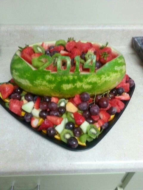 Fruit Tray Ideas For Graduation Party
 Graduation Fruit Platter fruit arrangement party ideas