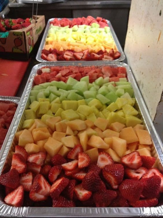 Fruit Tray Ideas For Graduation Party
 Great way to serve fruit at a party Love this fruit tray