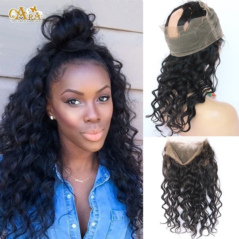 Full Lace Frontal Closure With Baby Hair
 Aliexpress Buy 360 Lace Frontal Closure Brazilian