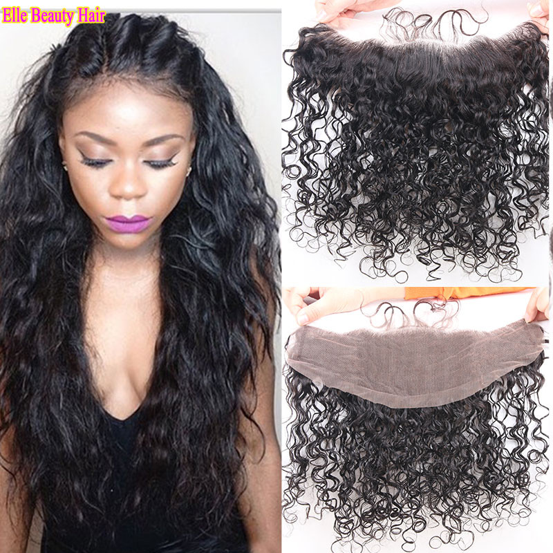 Full Lace Frontal Closure With Baby Hair
 8A Cheap lace Frontal closure 13x4 Brazilian Hair water