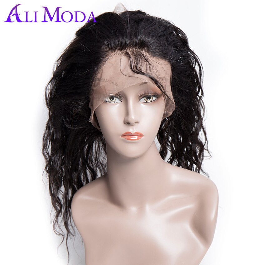 Full Lace Frontal Closure With Baby Hair
 Ali Moda Malaysian Water Wave 360 Full Lace Frontal