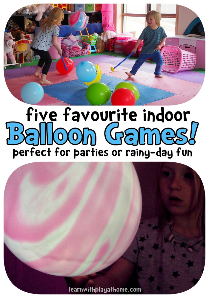 Fun Games For Kids Party
 5 fun indoor balloon party games