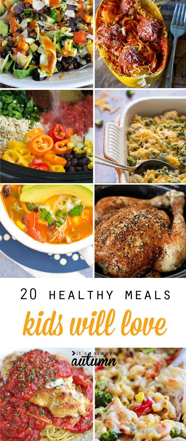 Fun Healthy Dinners For Kids
 20 healthy easy recipes your kids will actually want to