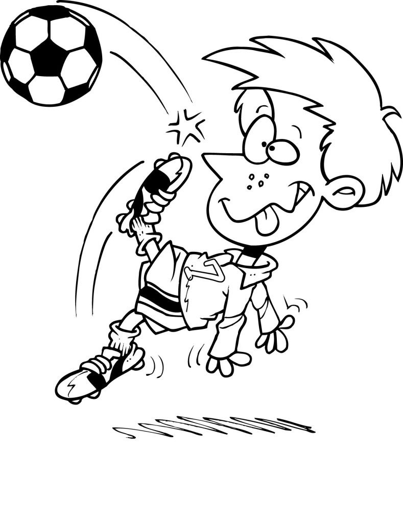 Fun Printable Coloring Pages
 Free Printable Soccer Coloring Pages For Kids