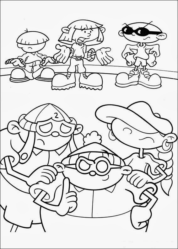 Fun Printable Coloring Pages
 Fun Coloring Pages Codename Kids Next Door Coloring Pages