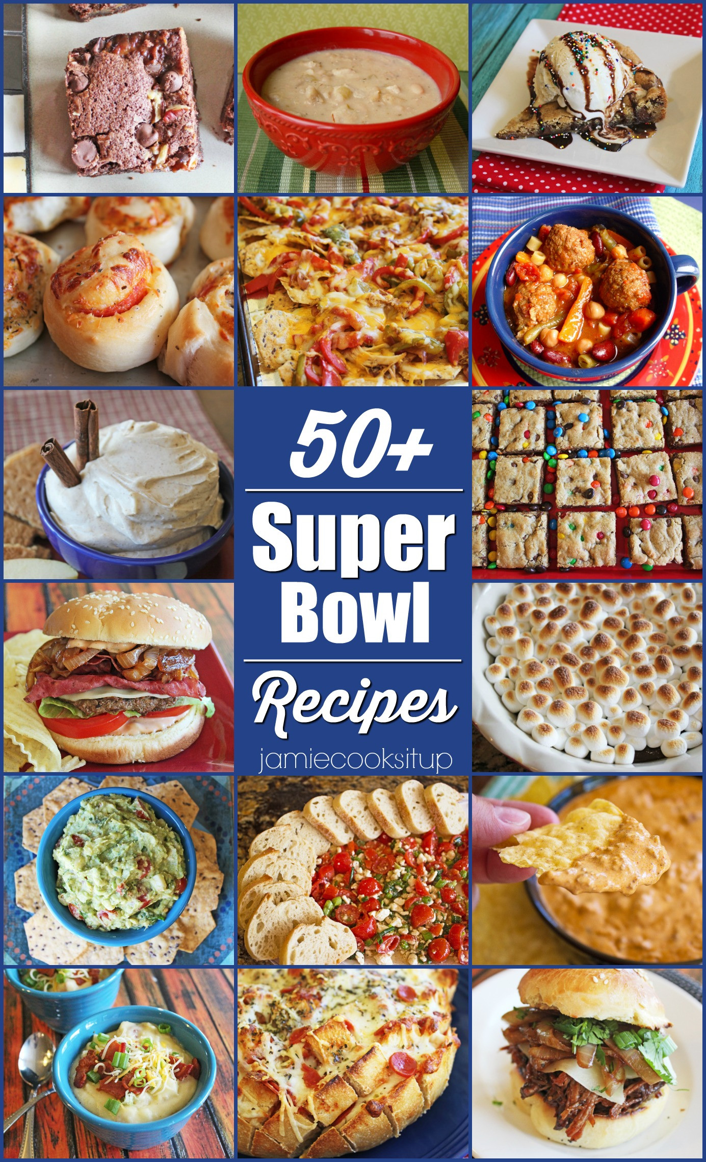 Fun Super Bowl Recipes
 50 Super Bowl Recipes