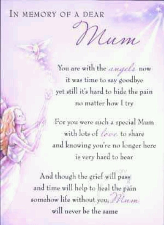 Funeral Quotes For Mother
 Mother memorial Poems