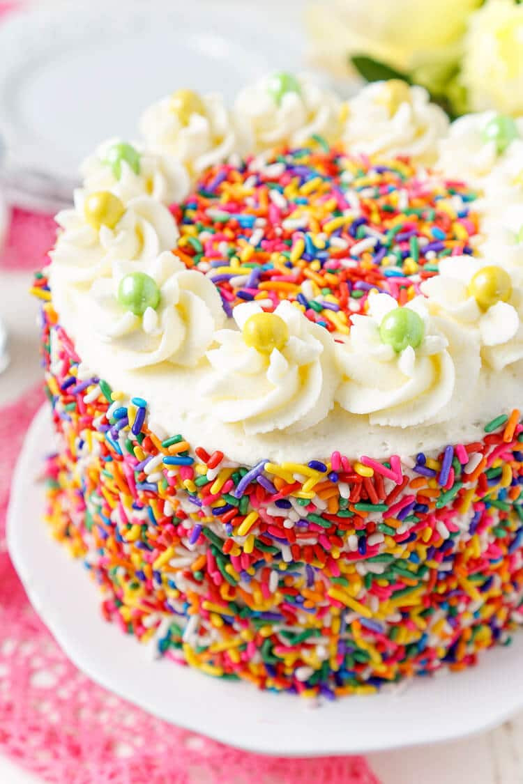 Funfetti Birthday Cake
 Funfetti Birthday Cake Sugar & Soul