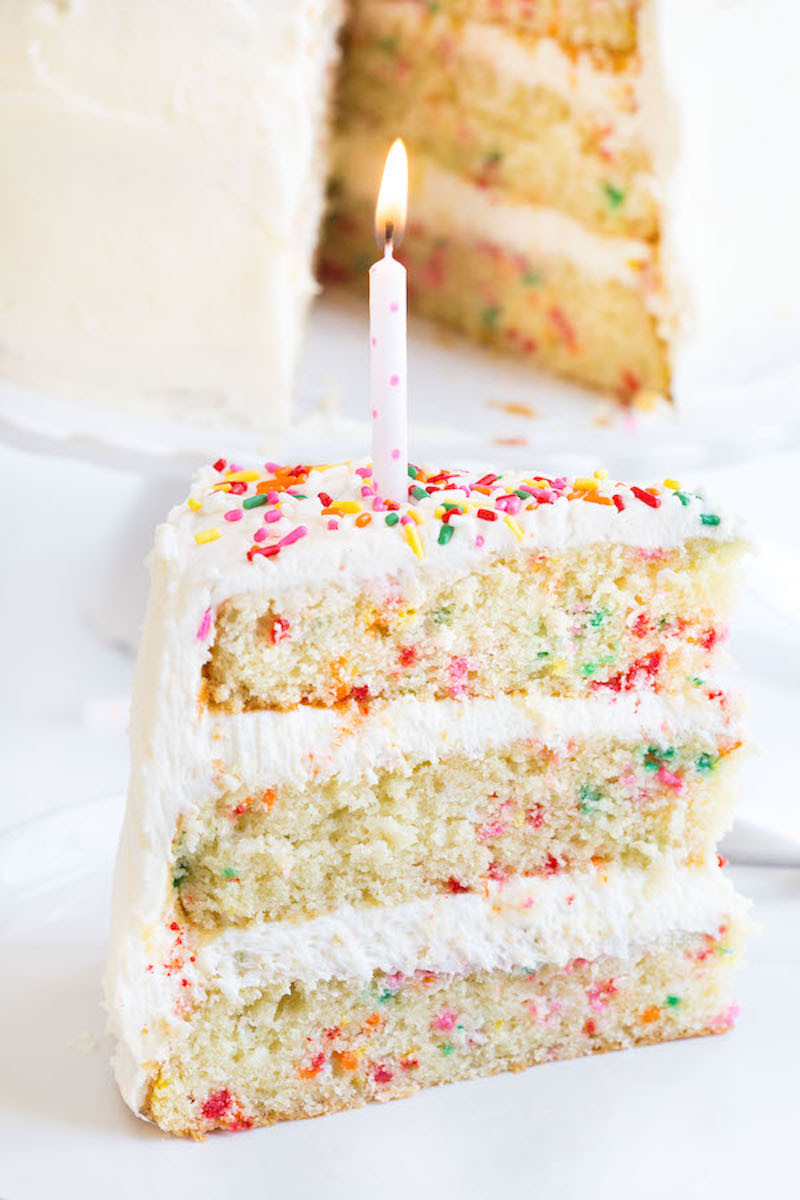 Funfetti Birthday Cake
 Funfetti Cake – No Box Needed – Honest Cooking